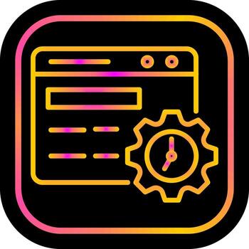 Speed Optimization Vector Icon