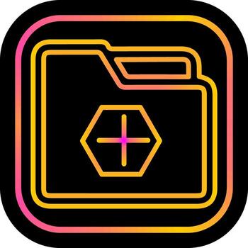 Create Folder Vector Icon