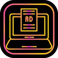 Internet Ads Vector Icon