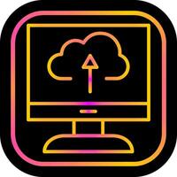 Cloud Backup Vector Icon