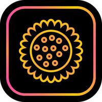 Sunflower Vector Icon