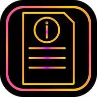 Information Document Vector Icon