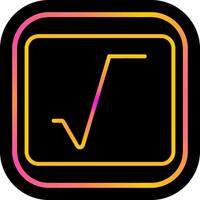 Square Root Vector Icon