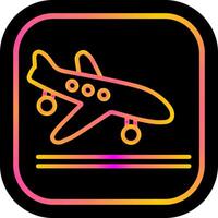 Flight Landing Vector Icon