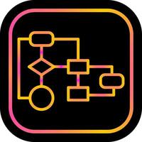 Flowchart Vector Icon