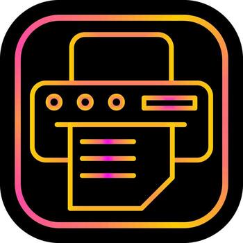 Printer Vector Icon