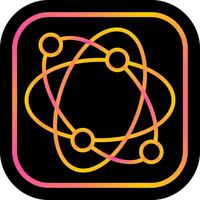 Atomic Structure Vector Icon