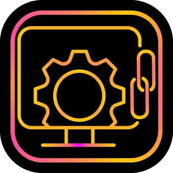 Link Optimization Vector Icon