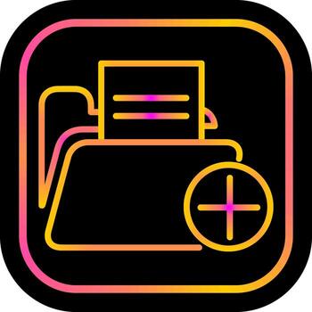Create Folder Vector Icon