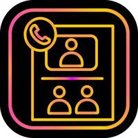 Conference Call Vector Icon