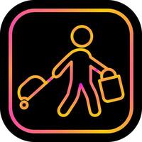 Carrying Bag Vector Icon