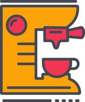 Coffee Machine Vector Icon