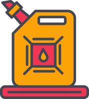 gasolina vector icono