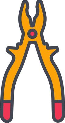 Pliers Vector Icon
