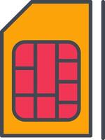 SIM Card Vector Icon