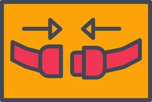 Seat Belt Vector Icon