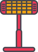 Infrared Heater Vector Icon