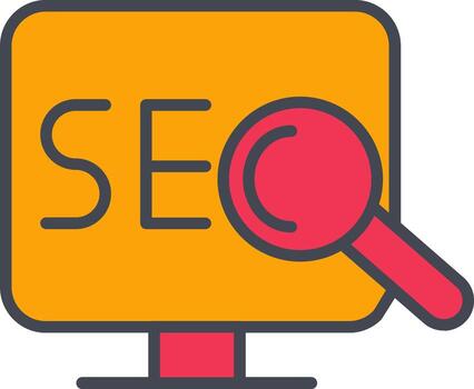 Search Engine Optimization Vector Icon