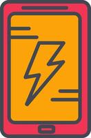 Lightning Vector Icon