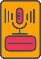 Microphone Vector Icon