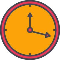 icono de vector de reloj