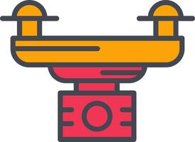 Drone Camera Vector Icon