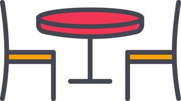 Dining Table I Vector Icon