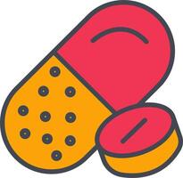 Pills Vector Icon