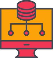 Data Storage Vector Icon