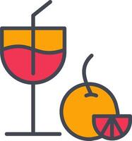 Orange Juice Vector Icon