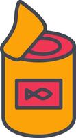 Canned Food Vector Icon