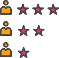 Rating Vector Icon