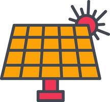 Solar Panel Vector Icon