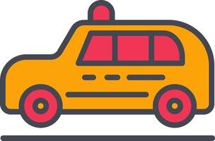 Cab Vector Icon