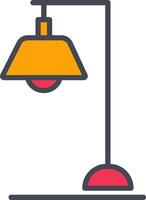 Lamps Stand Vector Icon