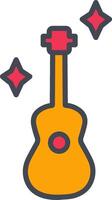 icono de vector de guitarra