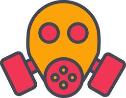 Gas Mask Vector Icon