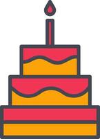 Cake Vector Icon