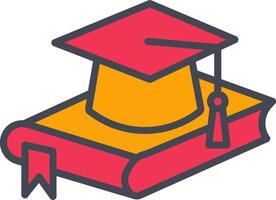 Graduation Hat Vector Icon