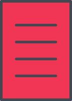 Menu Vector Icon