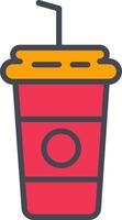 Milkshake Vector Icon