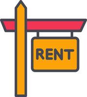 Rent Vector Icon