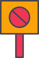 Do Not Disturb Vector Icon