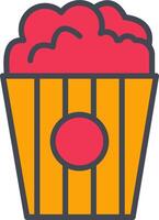 Popcorn Vector Icon