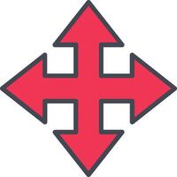 Move Arrow Vector Icon