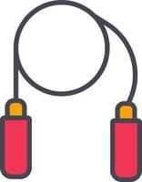 Jumping Rope Vector Icon