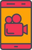 Video Camera Vector Icon