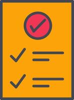 Check Up List Vector Icon