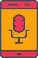 Mic Vector Icon