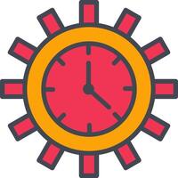 Time Optimization Vector Icon